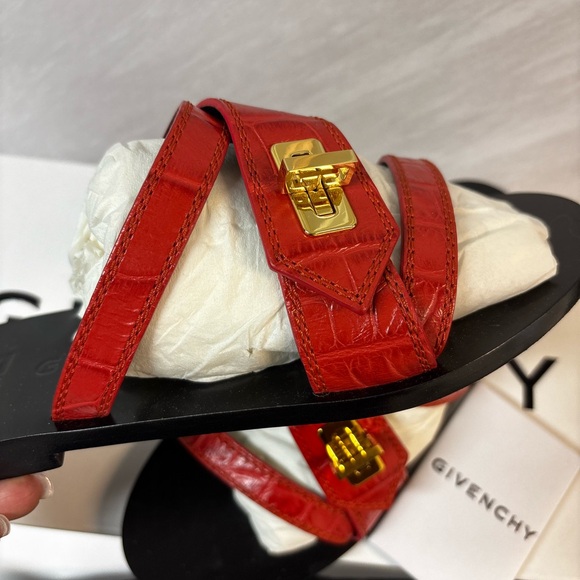 Givenchy Red Sandals - Picture 3 of 11
